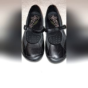 Womens Keen Mary Jane Sporty Comfort Dress Shoes, Black, Size 10